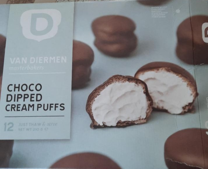 Fotografie - choco dipped cream puffs