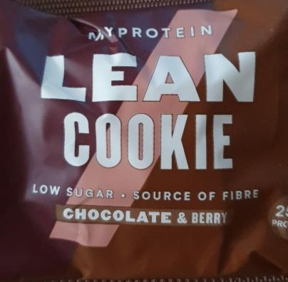 Fotografie - Lean Cookie Chocolate & Berry Myprotein