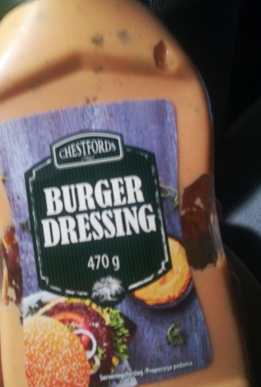 Fotografie - Burger dressing Chestfords