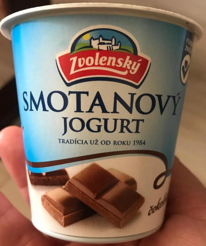Fotografie - Zvolenský smetanový jogurt čokoládový
