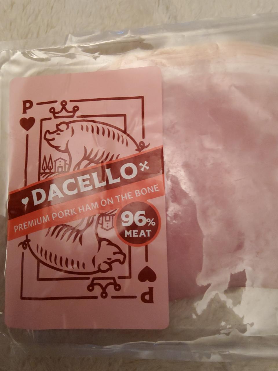 Fotografie - Premium pork ham on the bone 96% (šunka od kosti 96% masa) Dacello