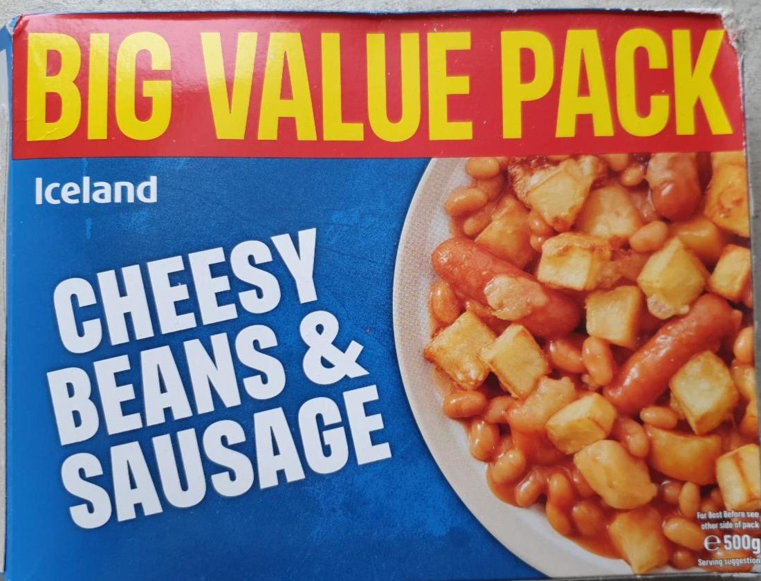 Fotografie - Cheesy Beans & Sausage Iceland