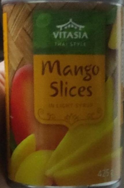 Fotografie - Mango Slices Lidl in light syrup Vitasia