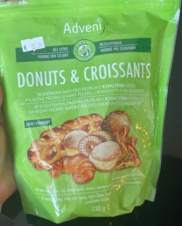 Fotografie - Donuts & Croissants bezlepková směs pro přípravu kynutého těsta Adveni