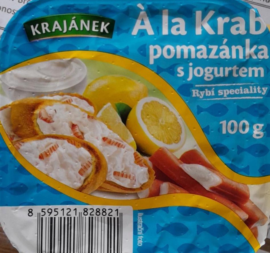 Fotografie - Á la krab pomazánka s jogurtem Krajánek