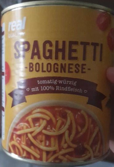 Fotografie - Spaghetti Bolognese mit 100% Rindfleisch Real Quality