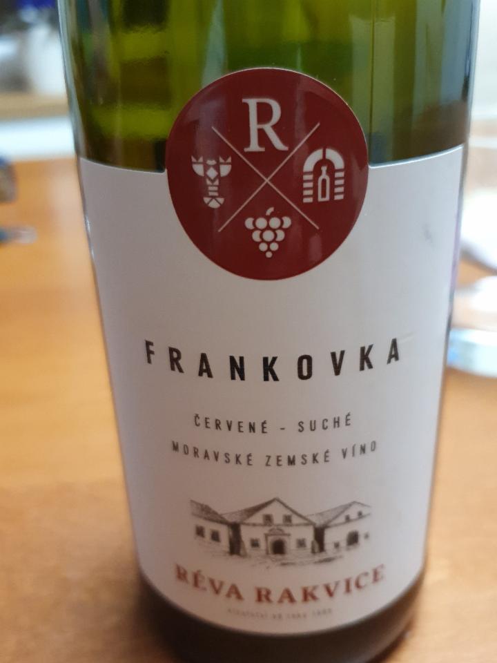Fotografie - Frankovka moravské zemské víno Réva Rakvice