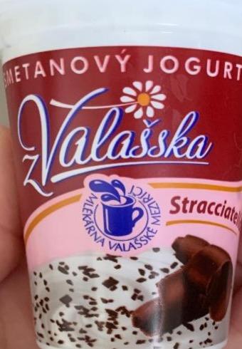 Fotografie - Smetanových jogurt z Valašska stracciatella