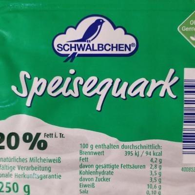 Fotografie - Speisequark Schwälbchen 20 % Fett i. Tr.