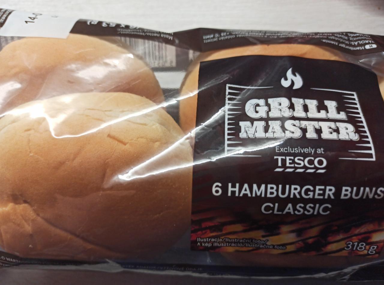 Fotografie - 6 Hamburger Buns Classic Grill Master