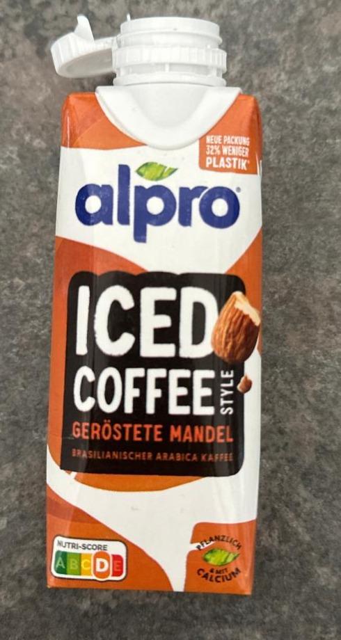 Fotografie - Iced Coffee Geröstete Mandel Alpro