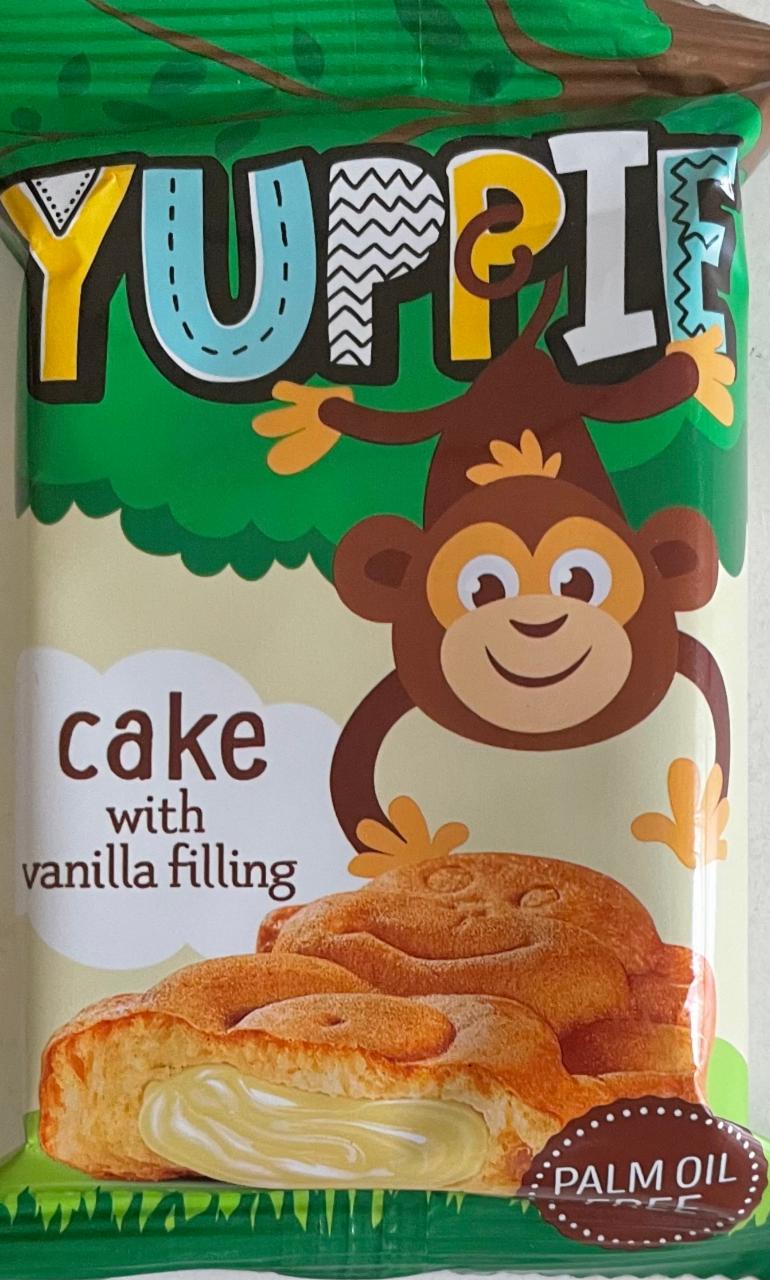 Fotografie - Cake with vanilla filling Yuppie