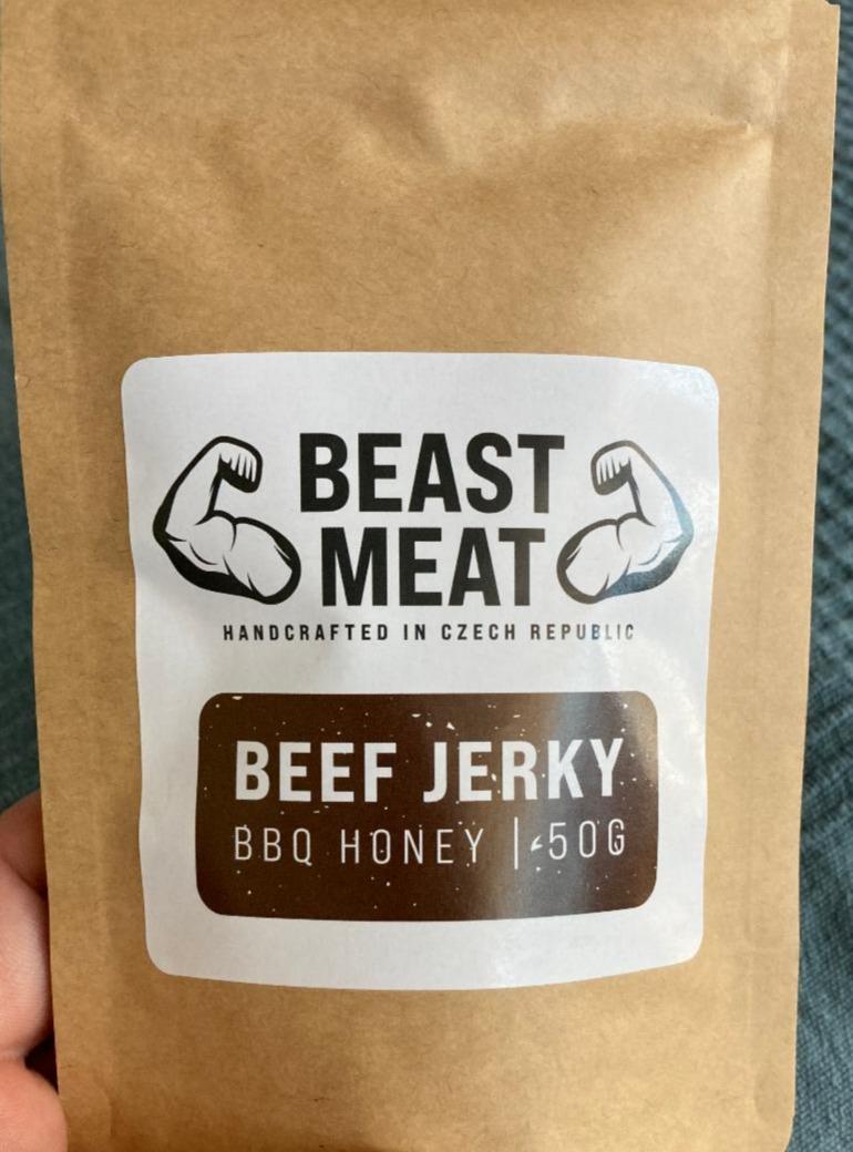 Fotografie - Beef jerky bbq honey Beast meat