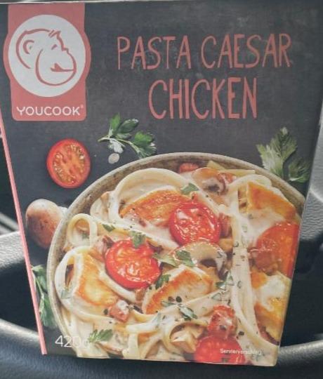 Fotografie - pasta caesar chicken Youcook