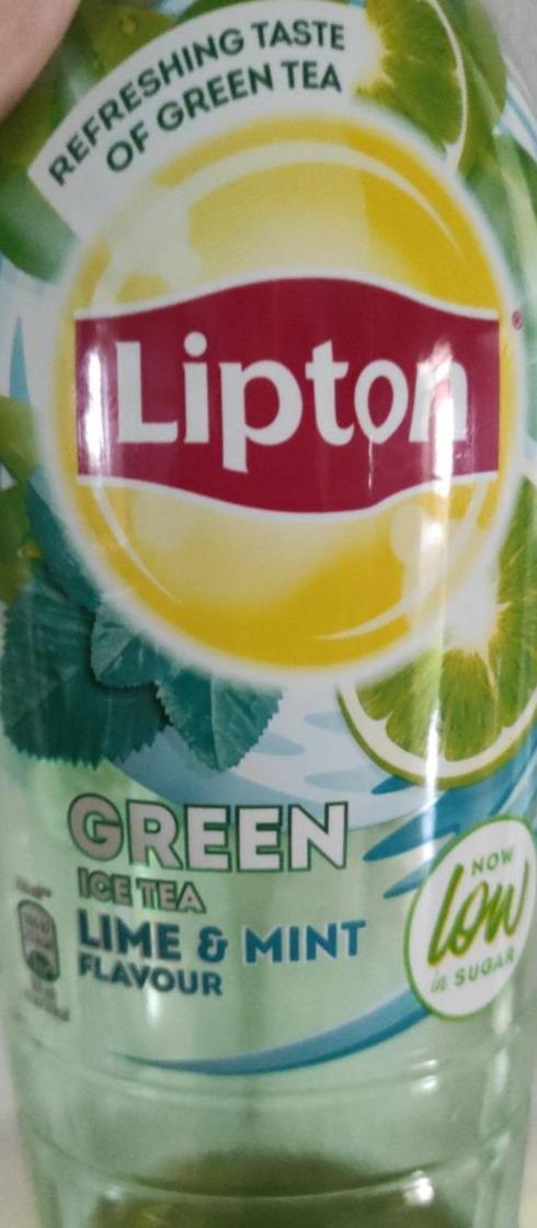 Fotografie - Lipton Green Ice Tea Matcha yuzu Limeflavour