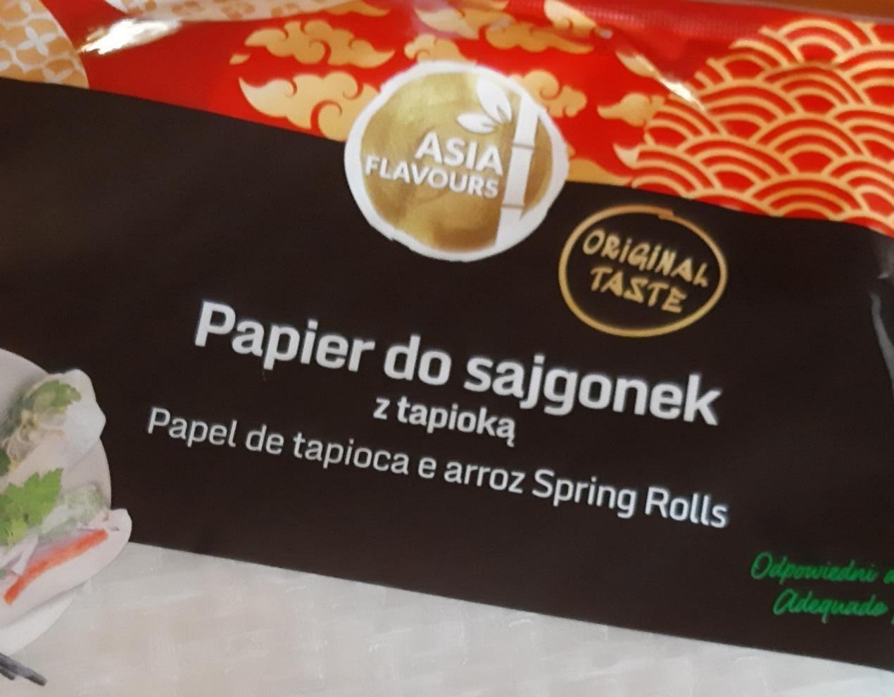 Fotografie - Tapiokový papír Asia Flavours (PL)