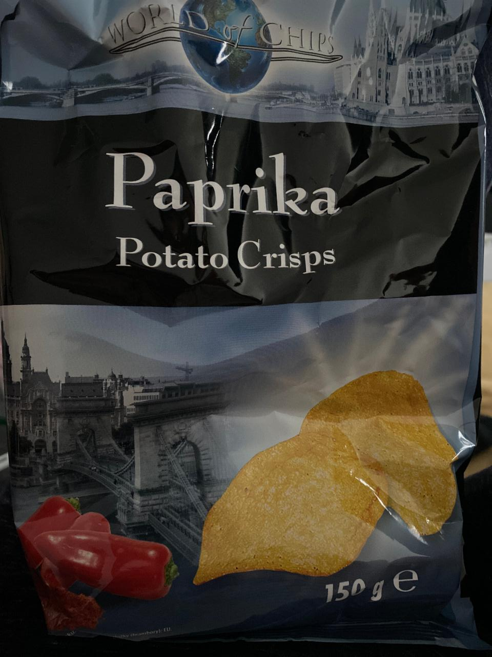 Fotografie - Paprika Potato crisps WORLD of CHIPS