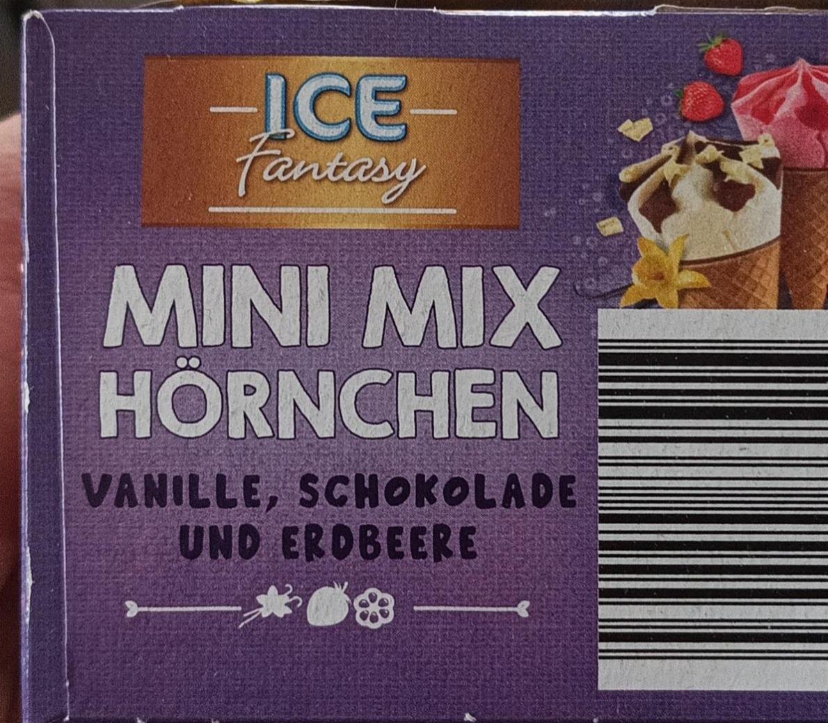 Fotografie - Mini Mix Hörnchen Vanille Ice Fantasy