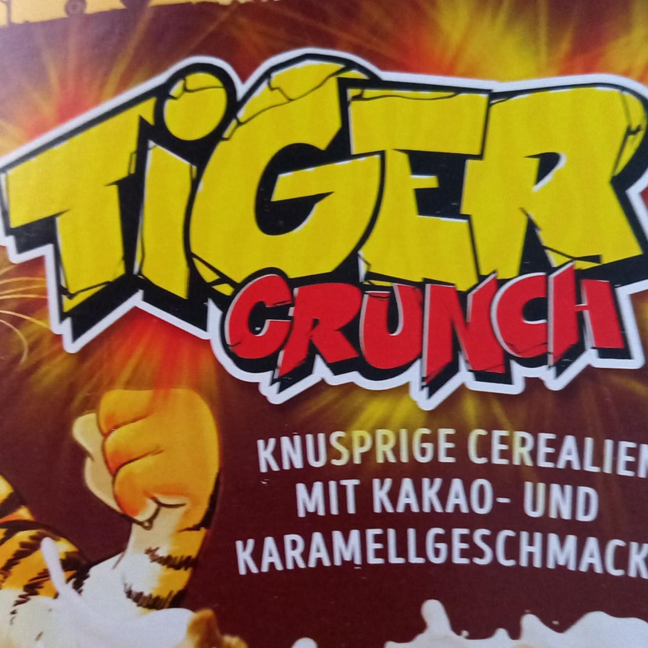 Fotografie - Tiger crunch mit Kakao- und Karamellgeschmackt Crownfield