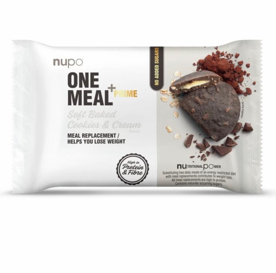 Fotografie - Nupo One Meal +Prime Soft Bake Cookies &Cream flavour
