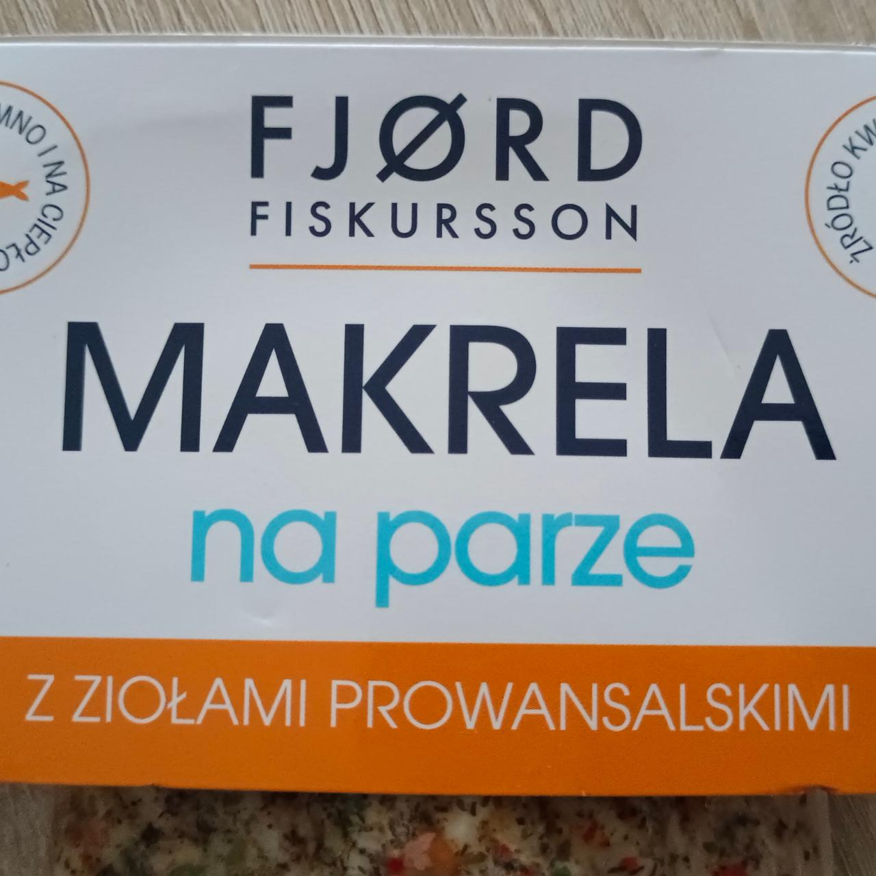 Fotografie - Makrela na parze z ziolami prowansalskimi Fjord Fiskursson