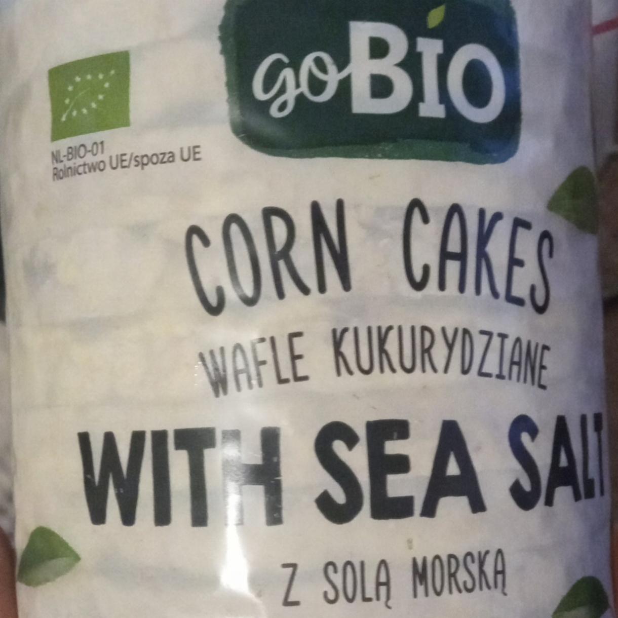 Fotografie - gobio corn cakes with sea salt