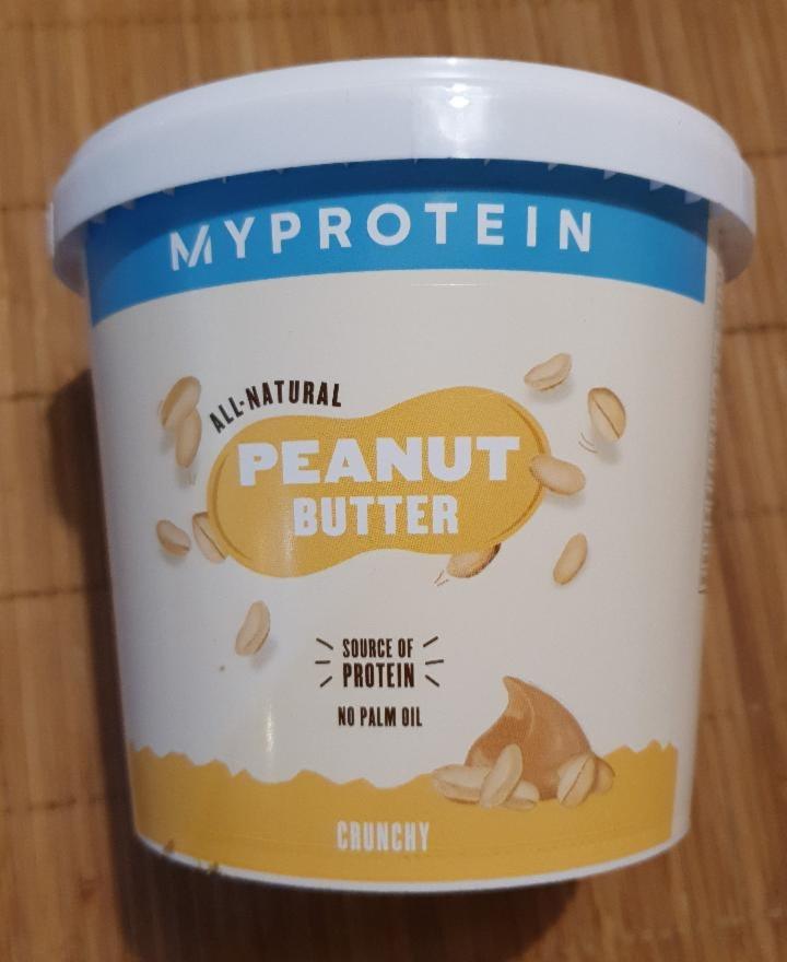 Fotografie - All-Natural Peanut Butter Crunchy Myprotein