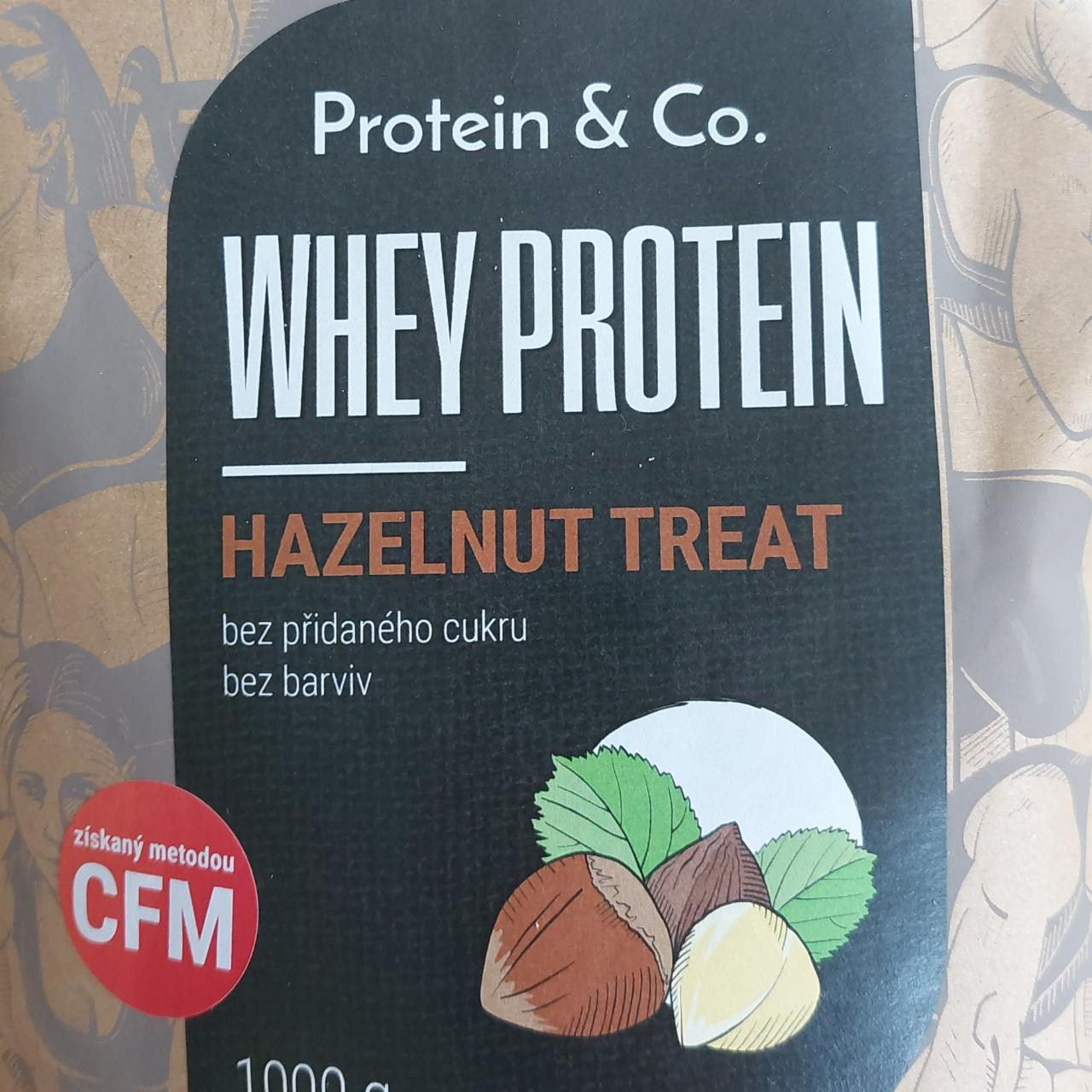 Fotografie - CFM Whey Protein Hazelnut Treat Protein & Co.