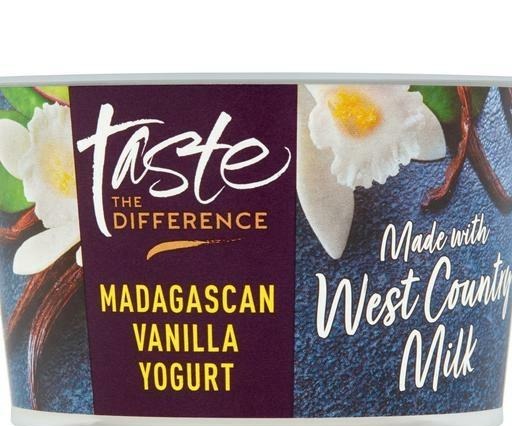 Fotografie - Taste the Difference Madagascan Vanilla Yogurt Sainsbury's