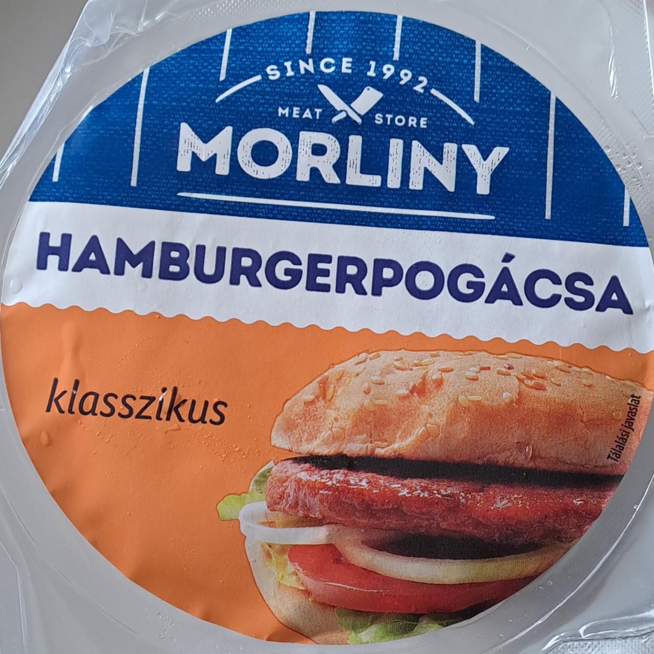 Fotografie - Hamburgerpogácsa klasszikus Morliny