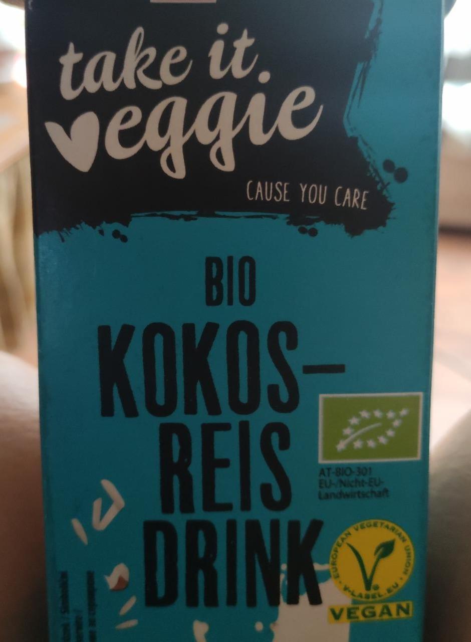 Fotografie - Bio kokos-reis drink K-take it veggie