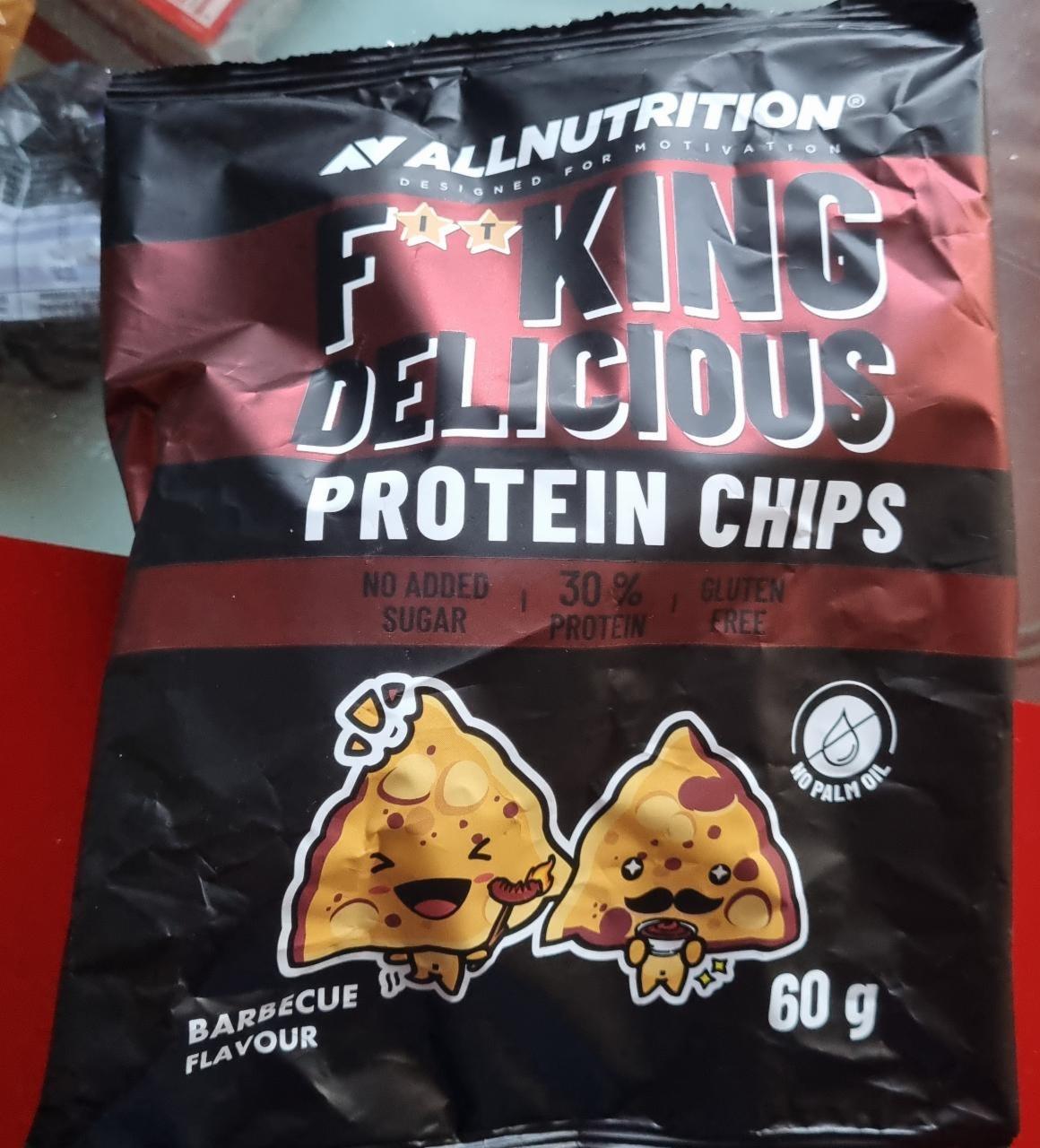 Fotografie - Fitking Delicious Protein Chips Barbecue Allnutrition
