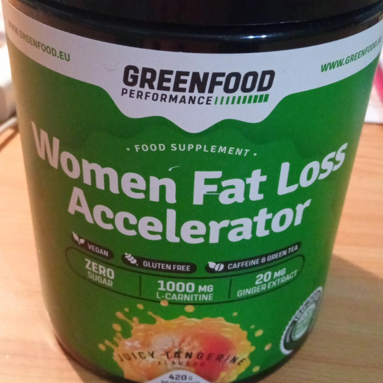 Fotografie - Women Fat Loss Accelerator Juicy Tangerine GreenFood Performance