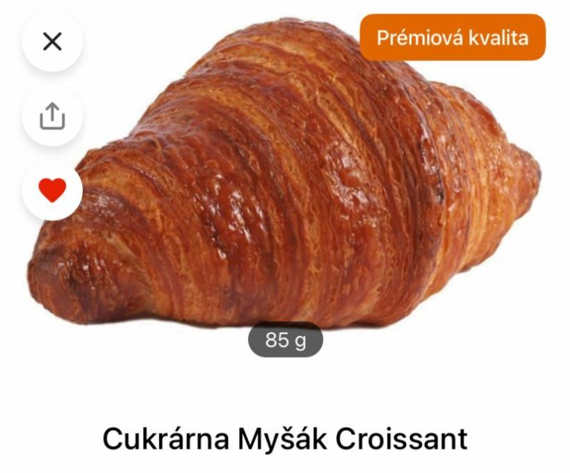 Fotografie - croissant Cukrárna Myšák 