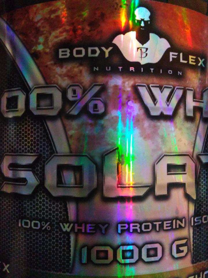 Fotografie - 100% Whey protein isolate Body flex