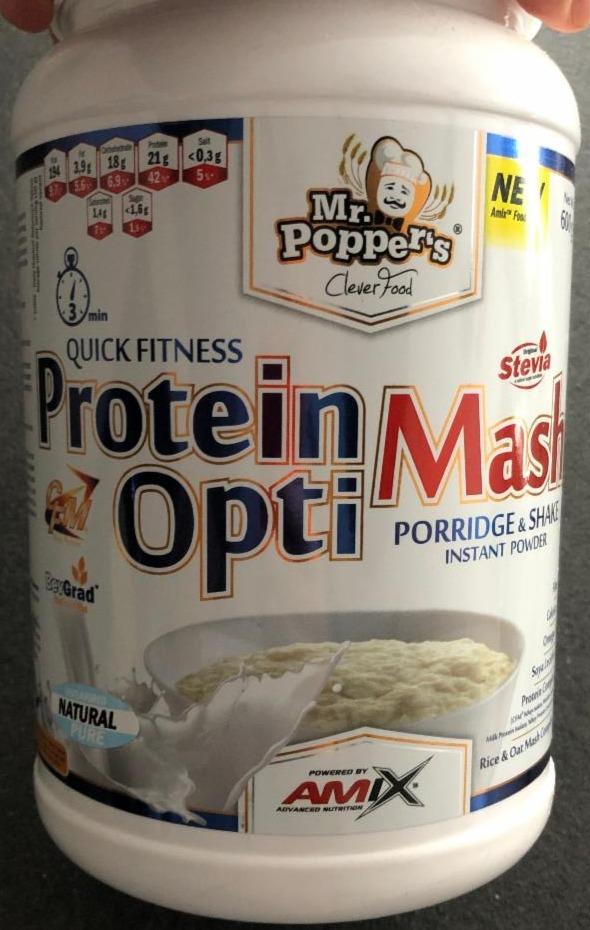 Fotografie - Mr. Popper's Protein OptiMash Natural Amix