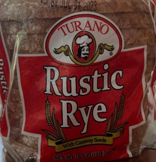 Fotografie - Rustic Rye with Caraway Seeds Turano