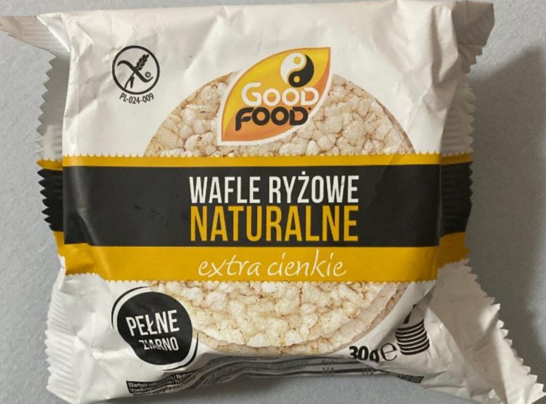Fotografie - Naturalne Wafle Ryżowe Extra Cienkie Good Food