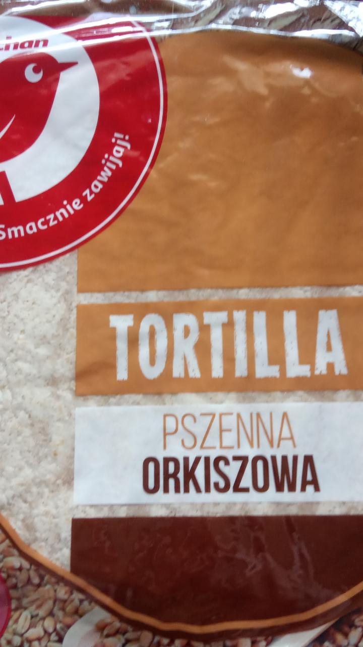 Fotografie - Tortilla pszenna orkiszowa Auchan