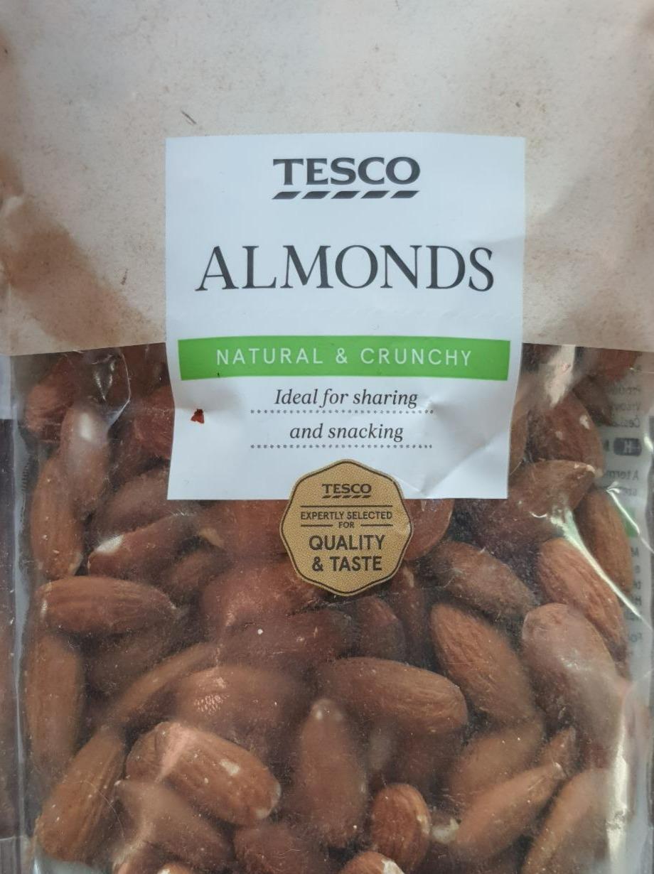 Fotografie - Almonds natural & crunchy Tesco