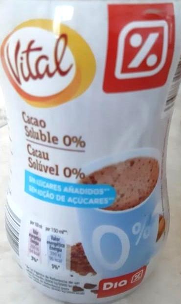 Fotografie - Cacao soluble Vital