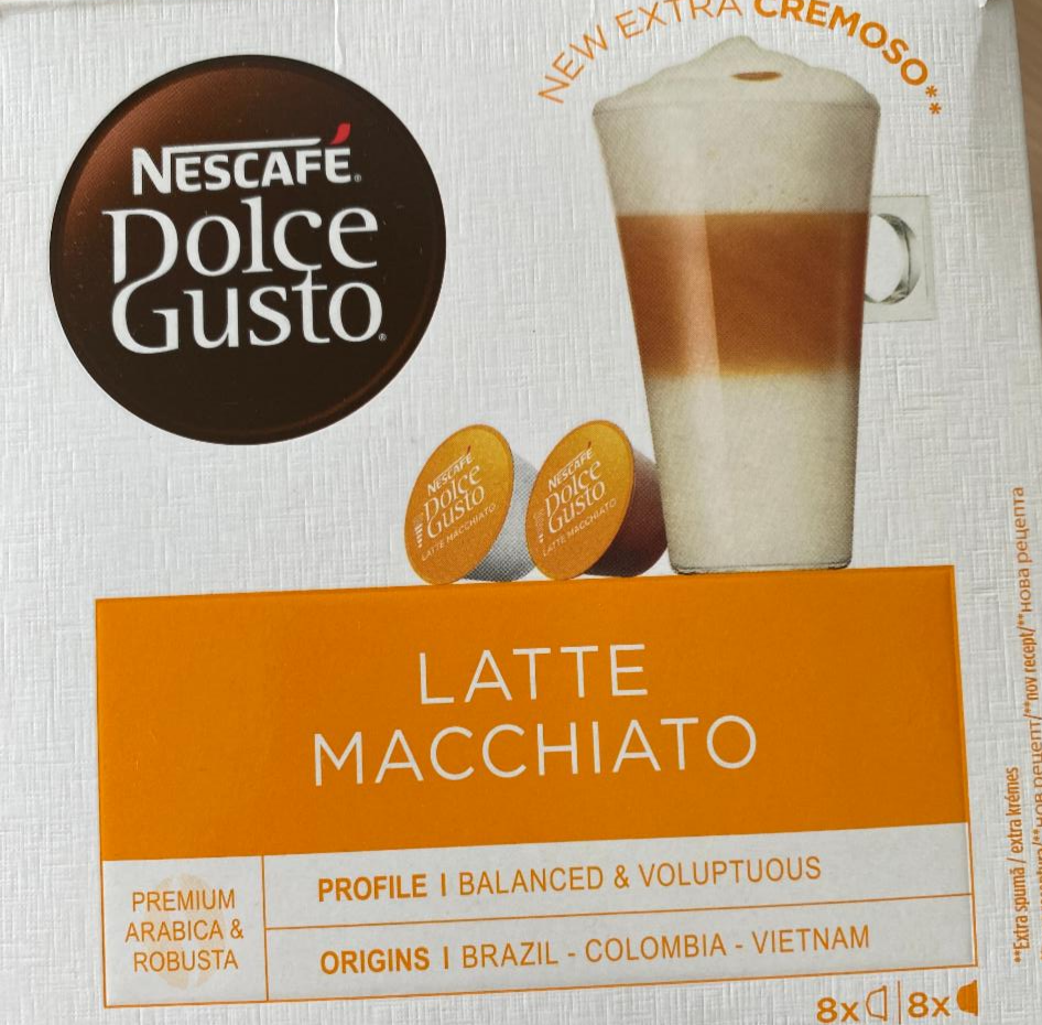 Fotografie - Latte Macchiato s cukrem Nescafé Dolce Gusto