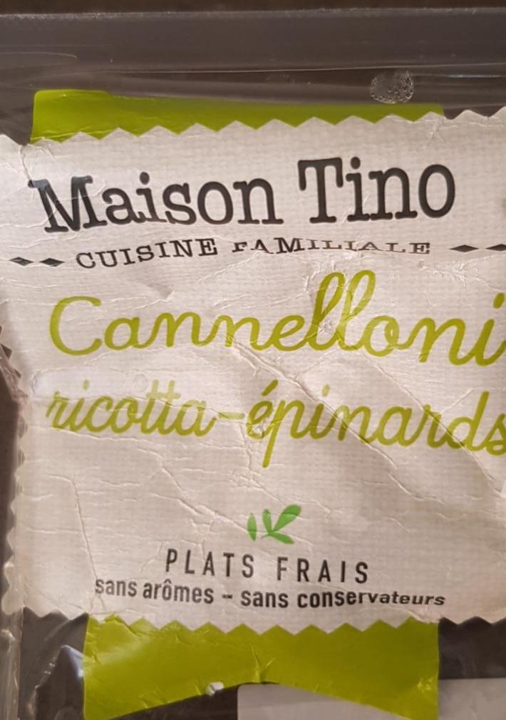 Fotografie - Cannelloni ricotta-épinards Maison Tino