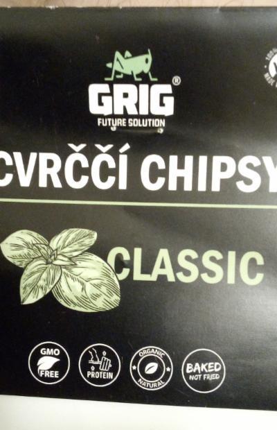 Fotografie - Cvrččí chipsy Classic Grig
