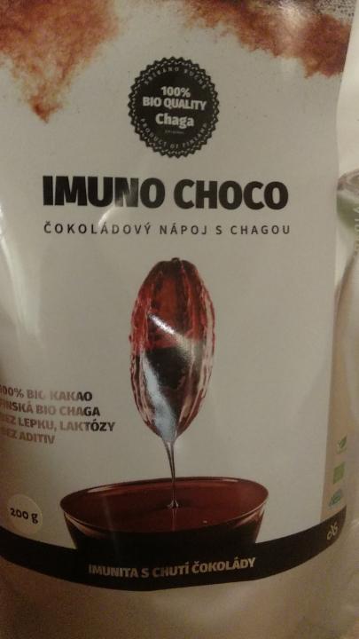 Fotografie - Bio Imuno choco čokoládový nápoj s chagou
