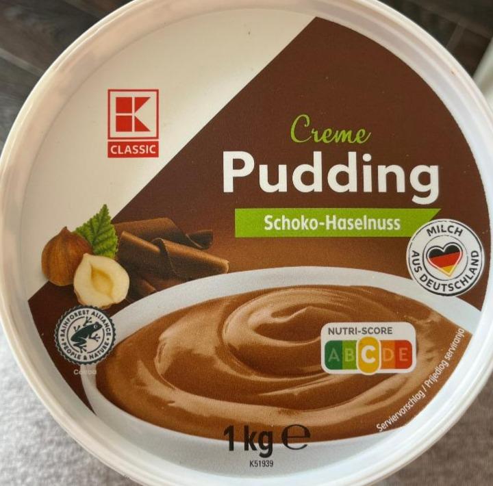 Fotografie - Creme Pudding Schoko-Haselnuss K-Classic