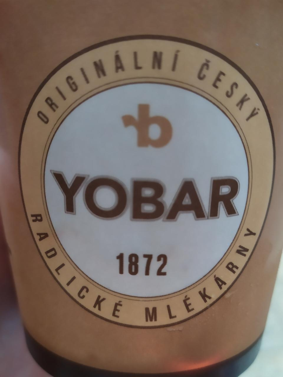 Fotografie - Yobar mražený jogurt bílý