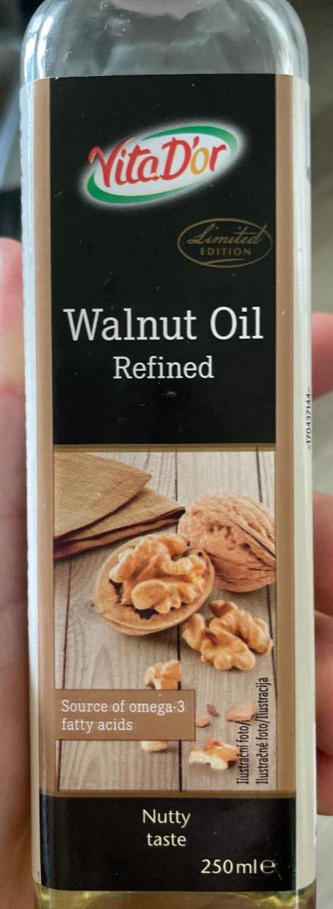 Fotografie - Walnut Oil Refined Vita D´or