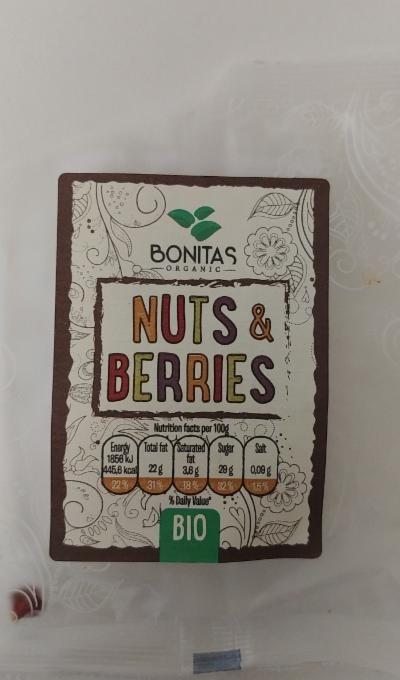 Fotografie - Bio Nuts & Berries Bonitas