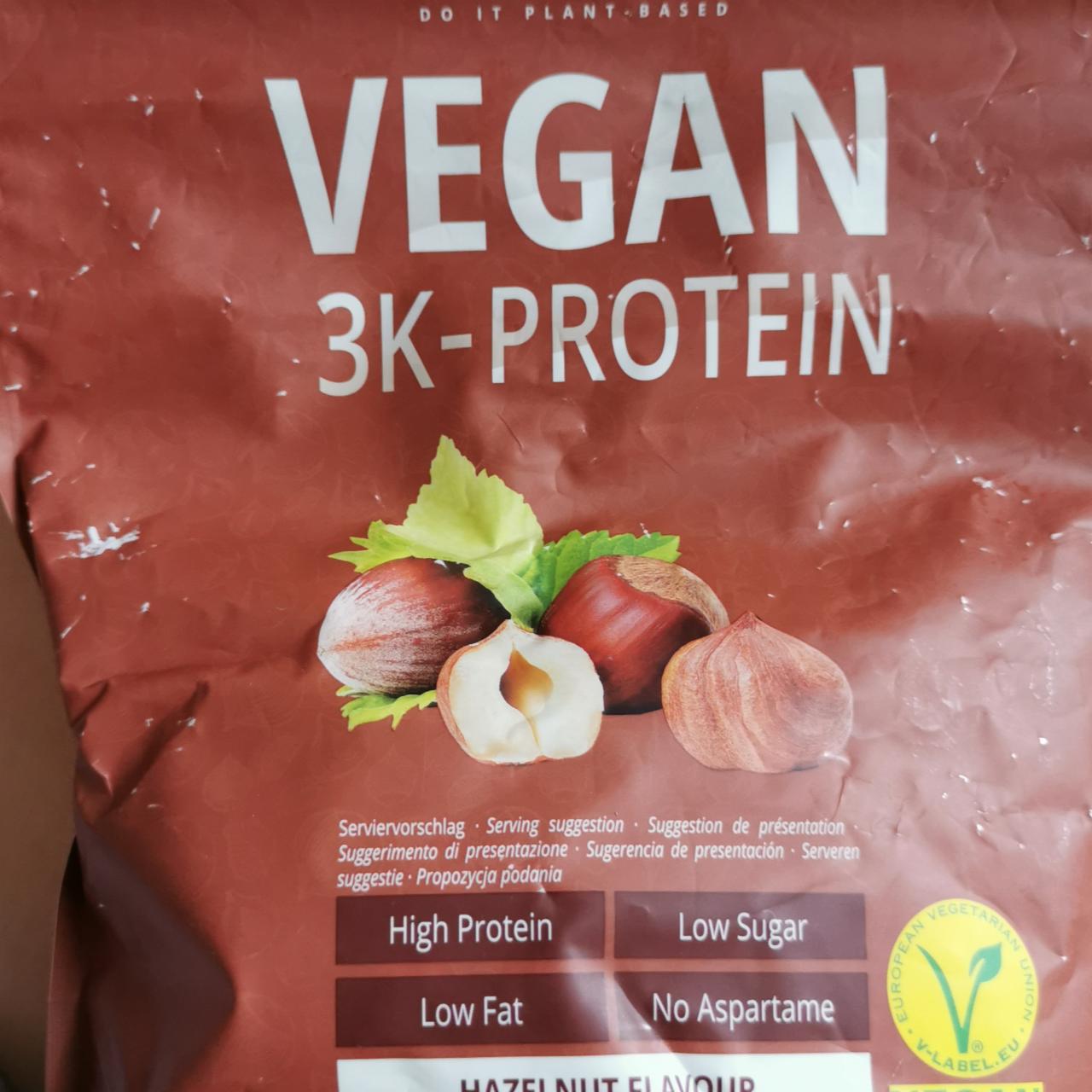 Fotografie - Nutri+ Vegan 3K Protein Hazelnut